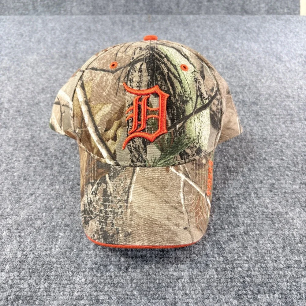 Detroit Tigers Fan Favorite Camo Baseball Hat MLB Adjustable Camouflage Cap